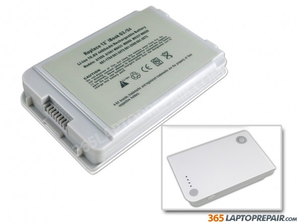 Replacement Apple iBook A1061 Battery 10.8V 4400MAH Silver