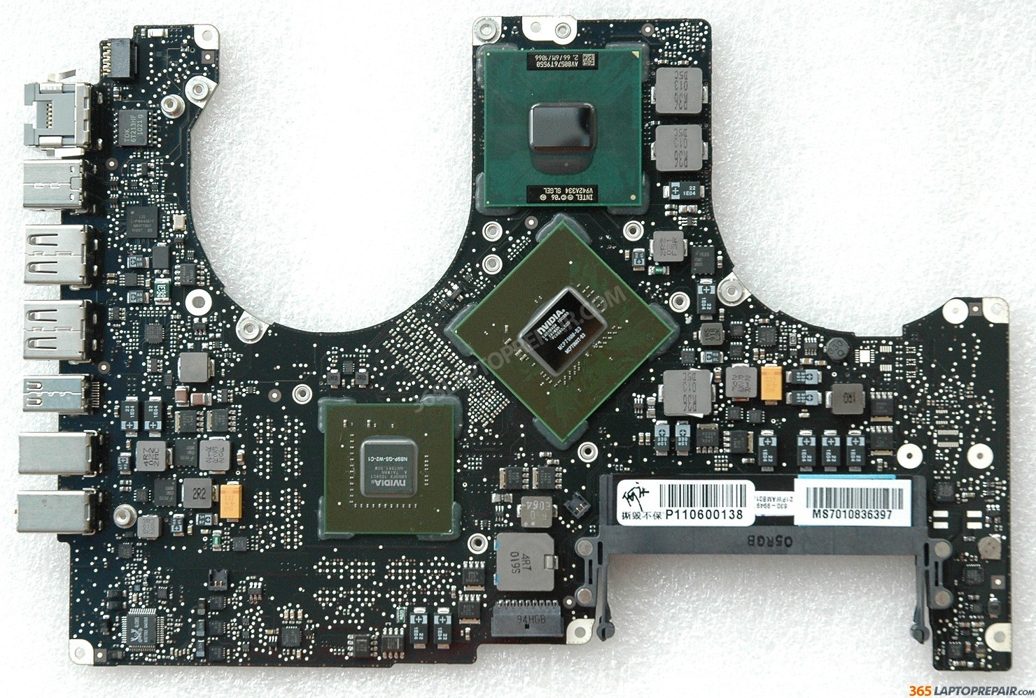 MacBook Pro Unibody A1286 MC026LL/A Logic Board REPAIR SERVICE